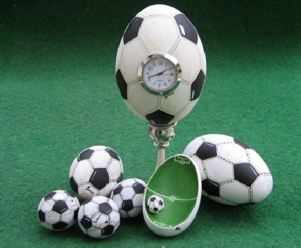 Fuball-Ei -uhr